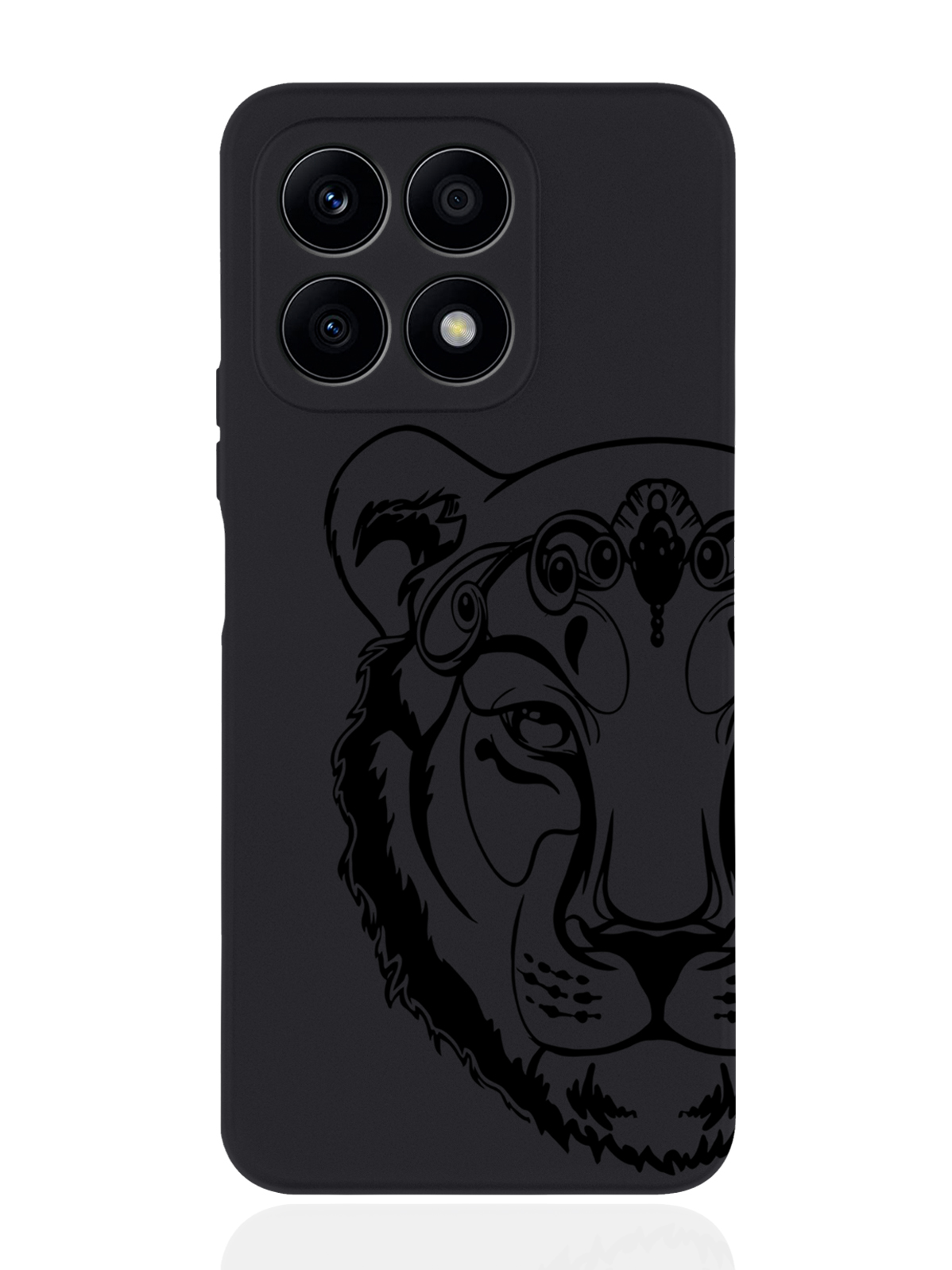 

Чехол MustHaveCase для Honor X8a Львица черный