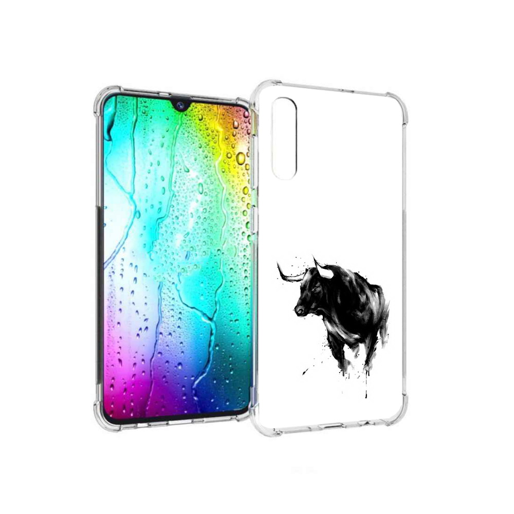 

Чехол MyPads Tocco для Samsung Galaxy A30s бык (PT226907.519.254), Прозрачный, Tocco