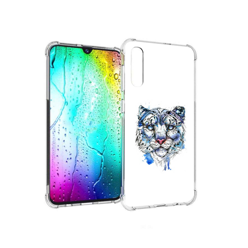 

Чехол MyPads Tocco для Samsung Galaxy A30s водяной тигр (PT226907.519.263), Прозрачный, Tocco