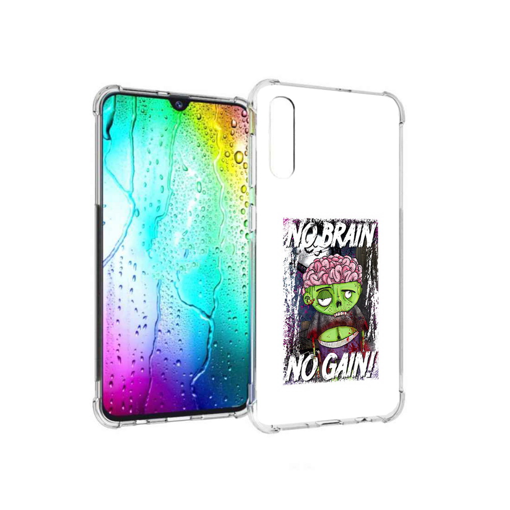 

Чехол MyPads Tocco для Samsung Galaxy A30s глупый зомби (PT226907.519.289), Прозрачный, Tocco