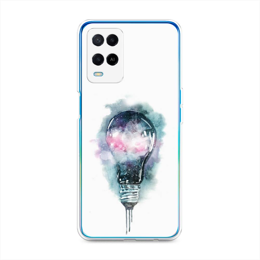 

Чехол для Oppo A54 "Волшебная лампа", Белый;серый, 256150-4