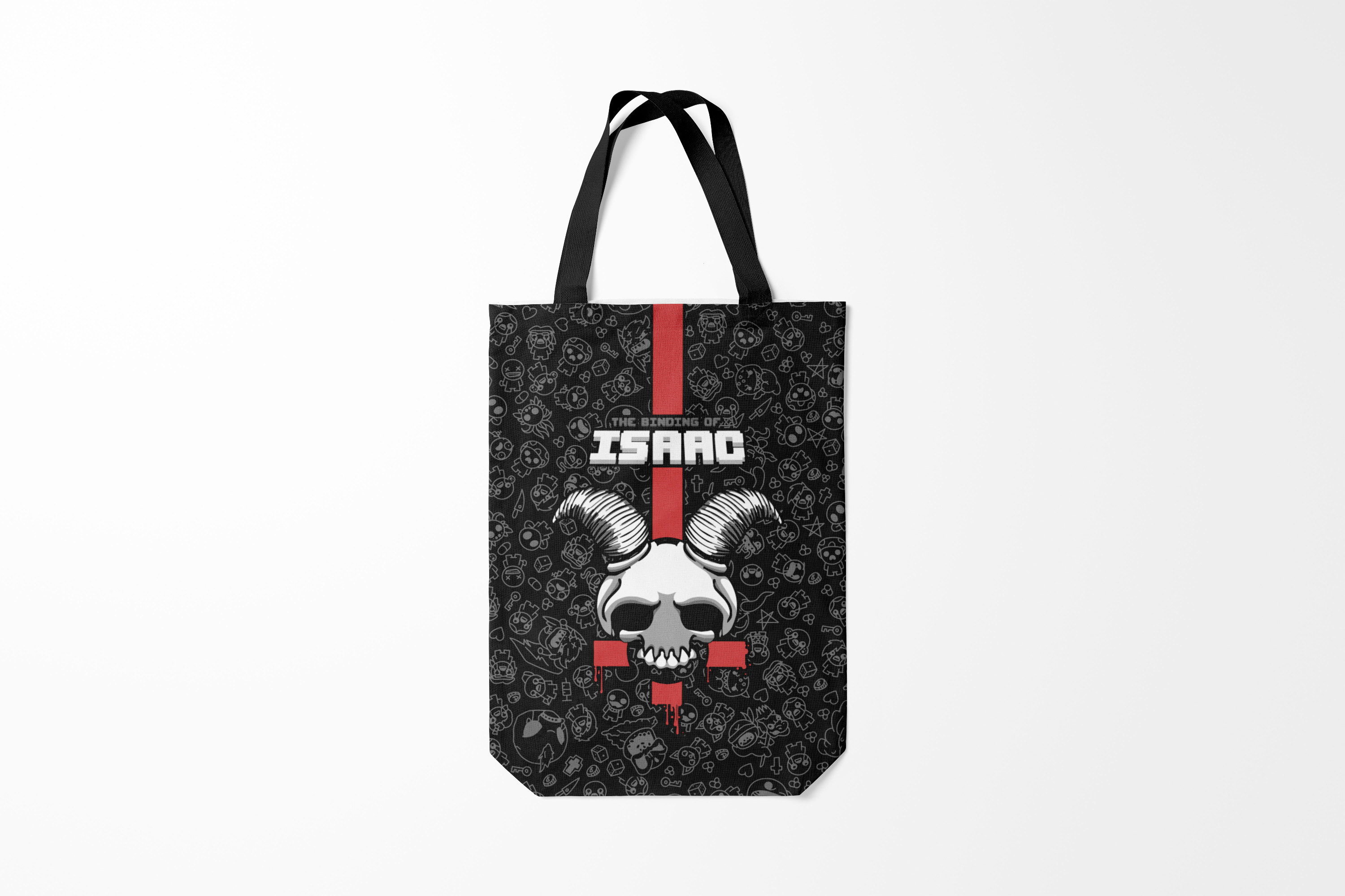 

Сумка шoппер унисекс Burnettie Игры The Binding of Isaac,, Игры The Binding of Isaac