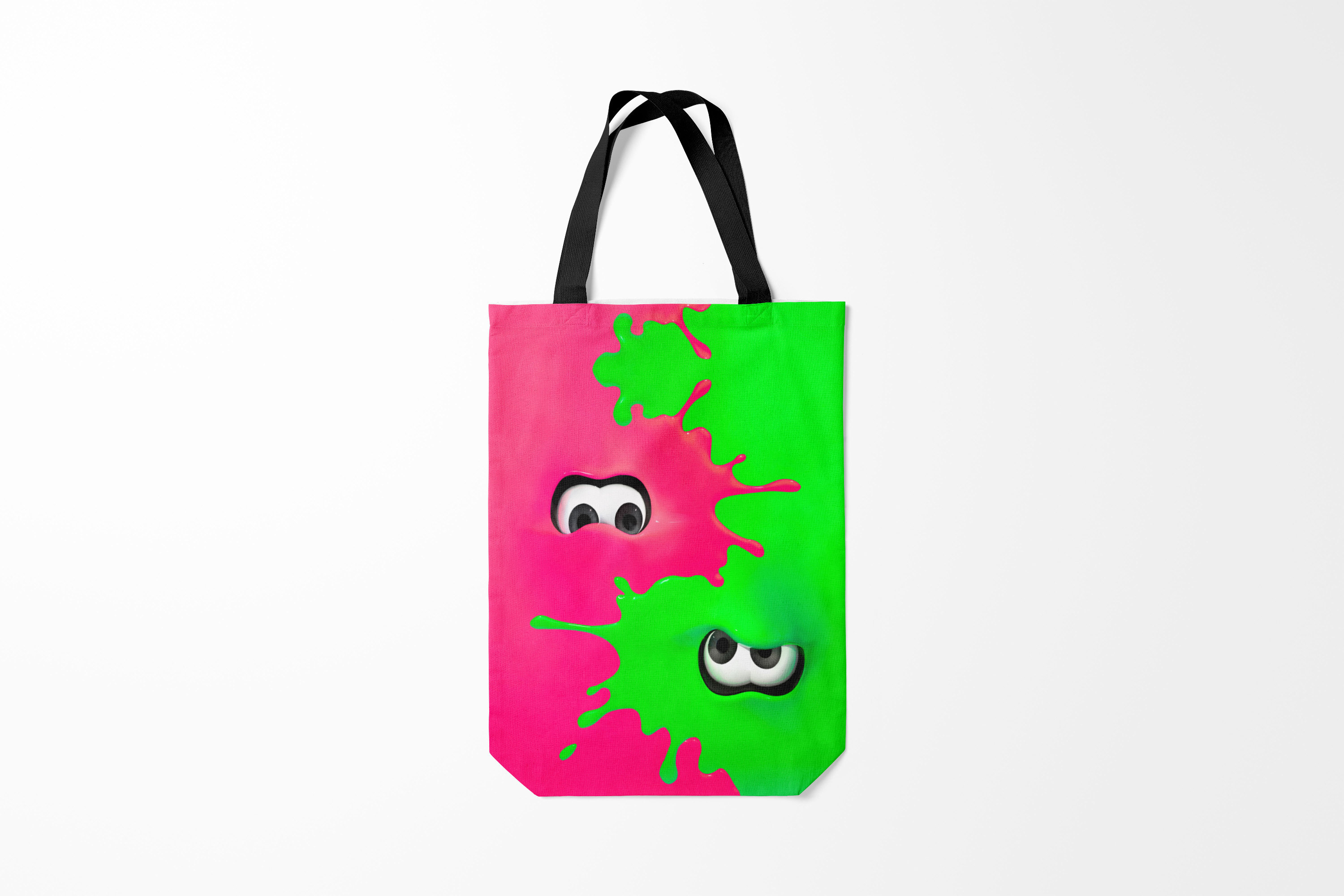 

Сумка шoппер унисекс Burnettie Игры Splatoon,, Игры Splatoon