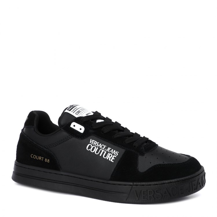 

Кеды мужские VERSACE JEANS 71YA3SK8 черные 40 EU, 71YA3SK8