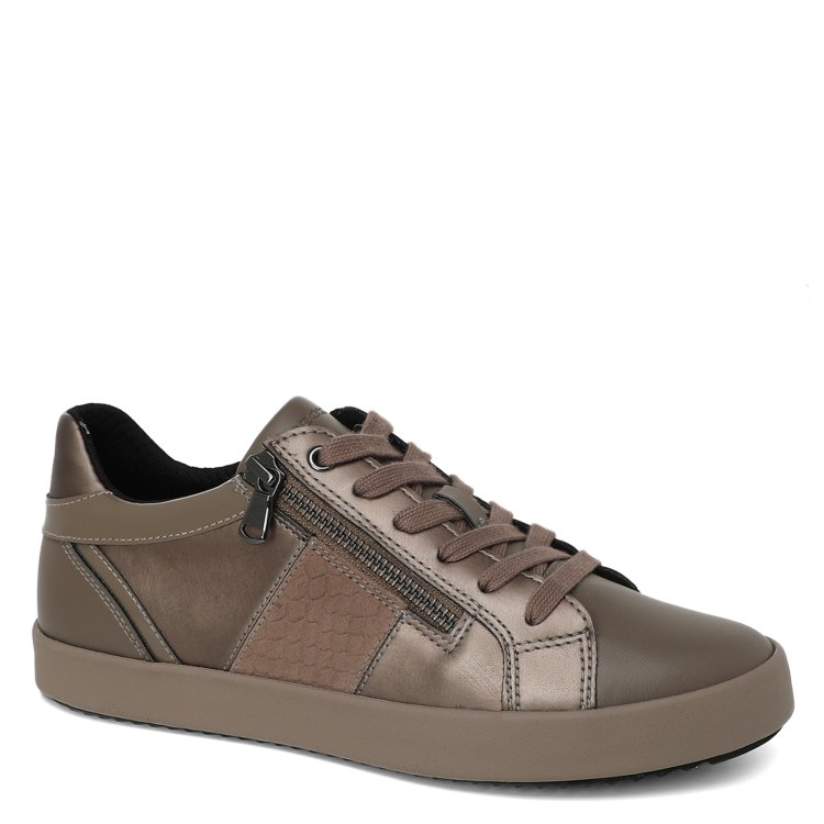 

Кеды женские GEOX D366HE бежевые 39 EU, Бежевый, D366HE