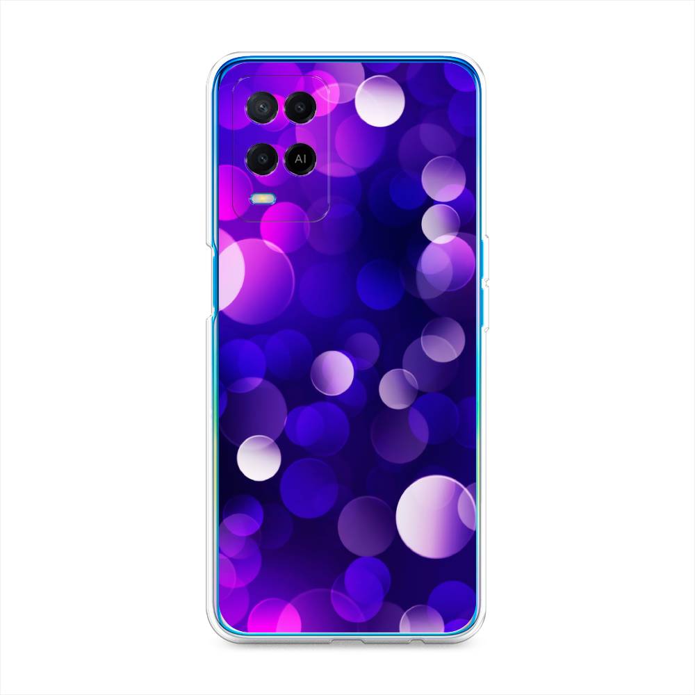 

Чехол для Oppo A54 "Абстракция 27", Фиолетовый, 256150-3