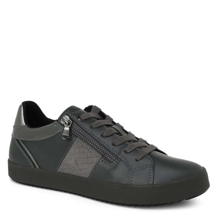 

Кеды женские GEOX D366HE серые 36 EU, Серый, D366HE