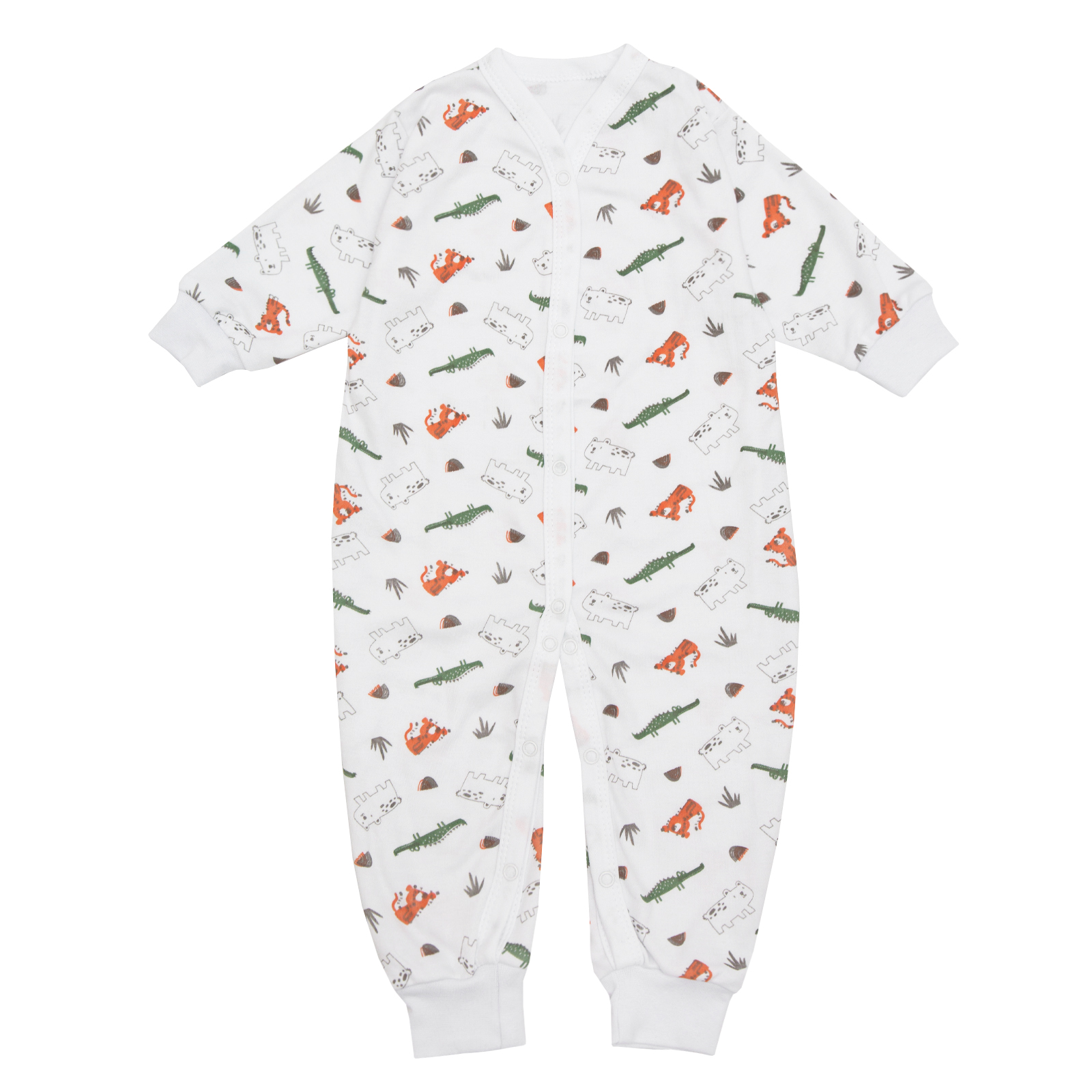 фото Комбинезон детский amarobaby ab-od20-shk5 цв. белый р-р. 80