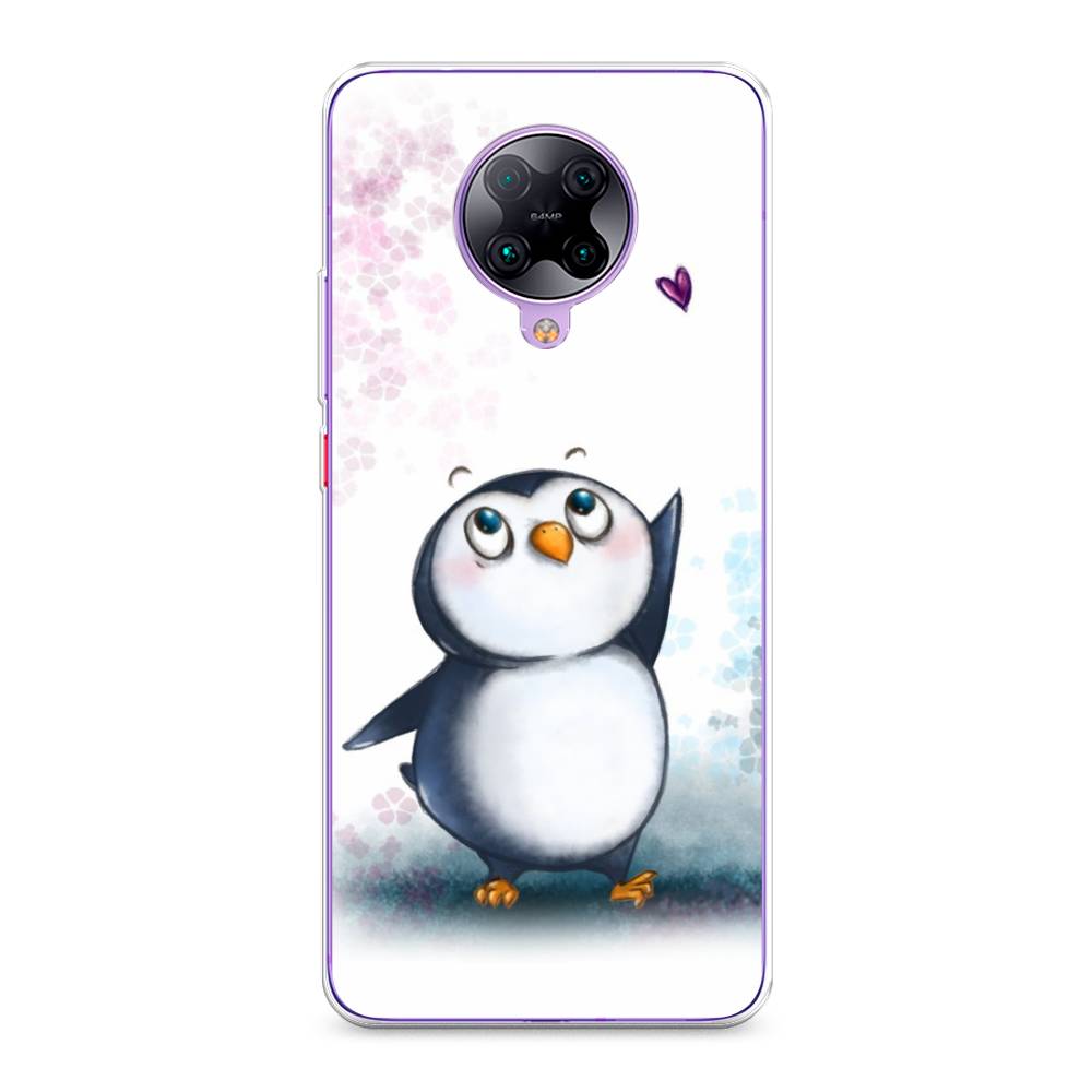 

Чехол Awog на Poco F2 Pro/Redmi K30 Pro "Пингвин и сердечко", Разноцветный, 37050-1