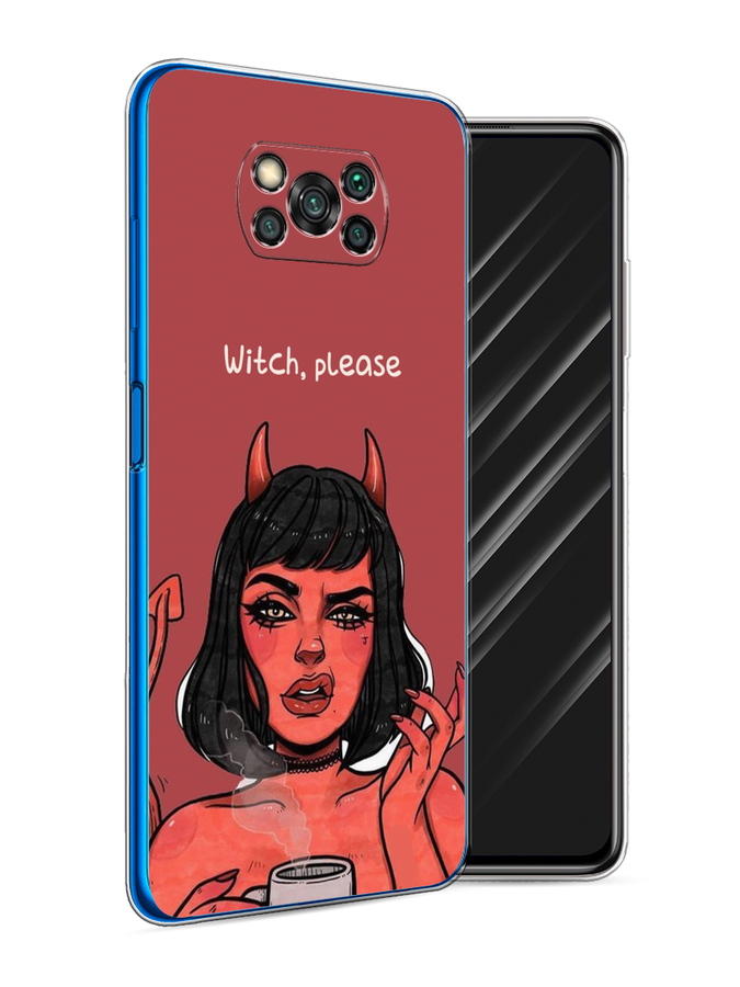 

Чехол Awog на Poco X3/X3 Pro "Evil Girl", Разноцветный, 310650-6
