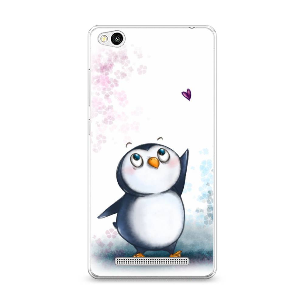 

Чехол Awog на Xiaomi Redmi 3 "Пингвин и сердечко", Разноцветный, 30850-1