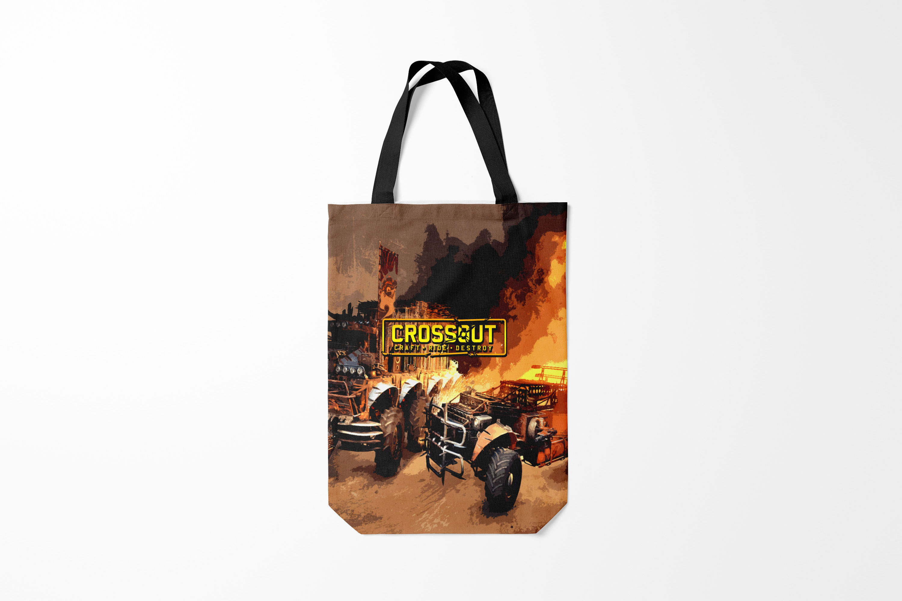 

Сумка шoппер унисекс Burnettie Игры Crossout Online,, Игры Crossout Online