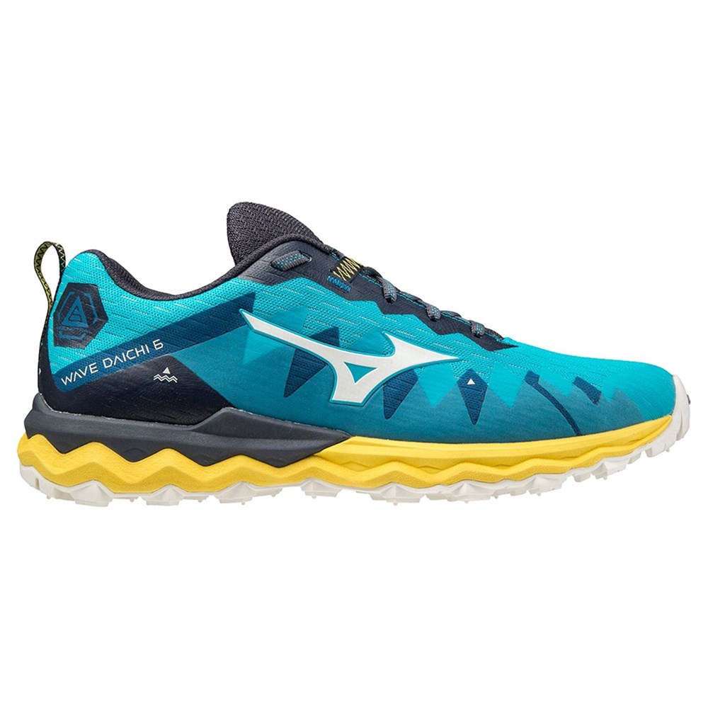 фото Кроссовки мужские mizuno daichi j1gj2171 голубые 11 us