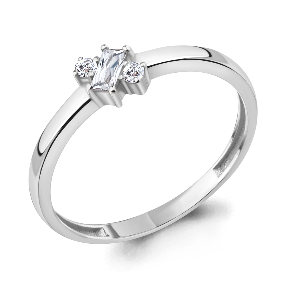 

Кольцо из серебра р. 16 AQUAMARINE 67219А_925_р, 67219А_925_р