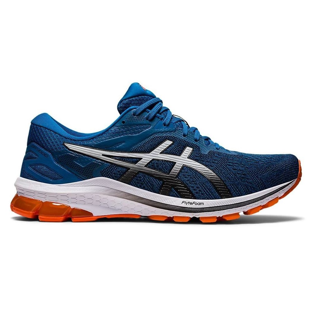 фото Кроссовки мужские asics gt-1000 1011b001 синие 8 us