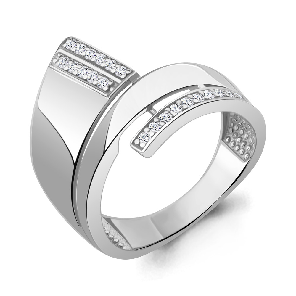 

Кольцо из серебра р. 19,5 AQUAMARINE 67839А_925_р, 67839А_925_р