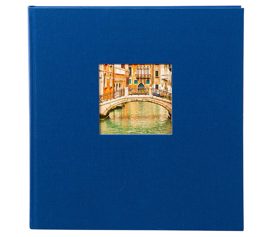 

Фотоальбом Goldbuch 30х31 см, 60 страниц, Bella Vista, белые листы, синий