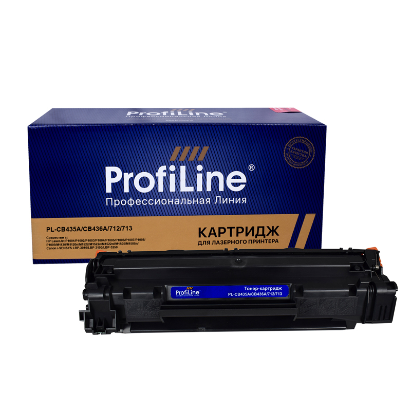 

Картридж для лазерного принтера Profiline (PL-CB435A) черный, совместимый