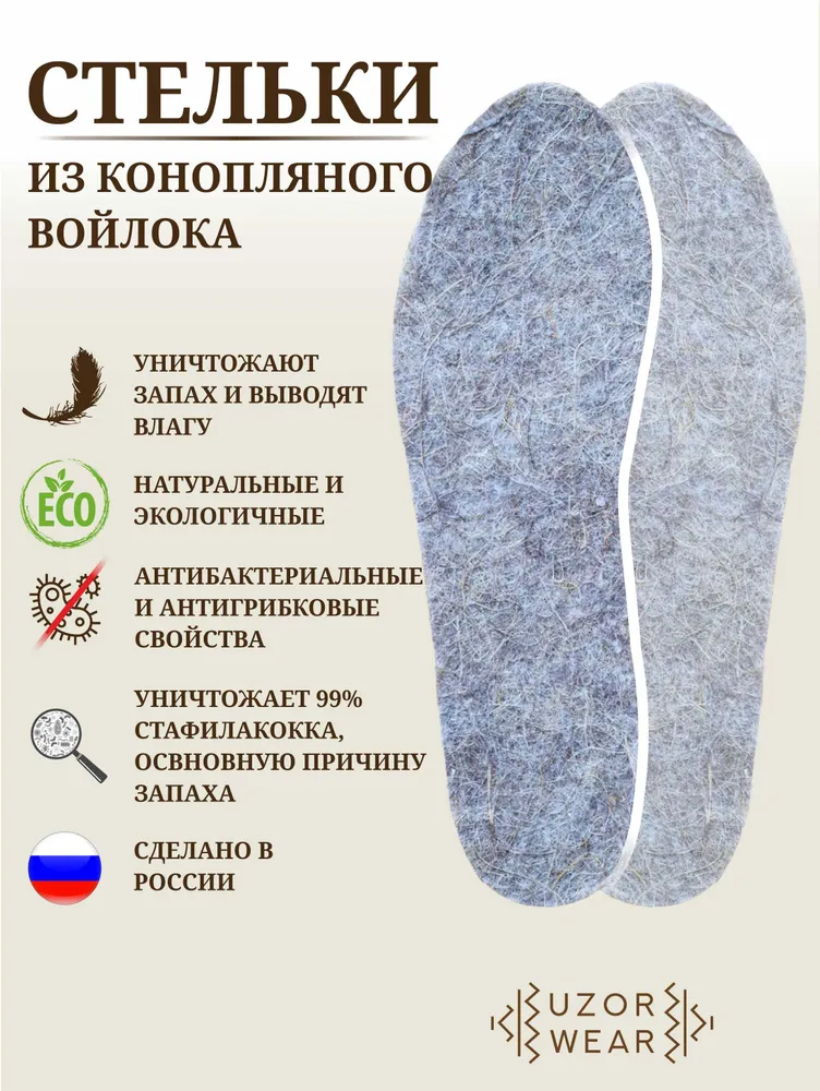 Стельки Uzor Wear INS 36-45 RU