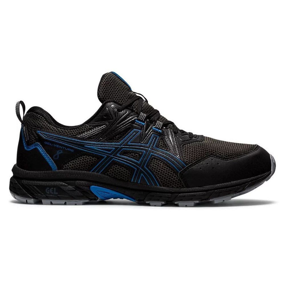фото Кроссовки мужские asics venture 1011a825 черные 12 us
