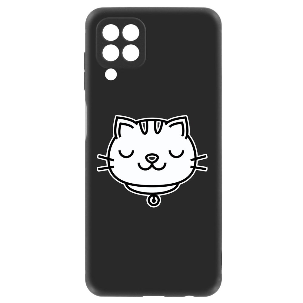 

Чехол-накладка Krutoff Soft Case Черно-белая кошка для Samsung Galaxy M32 (M325) черный
