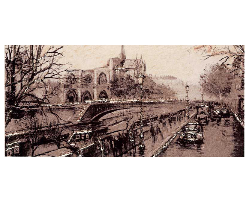 

ASTORIA PARIS 1 Бордюр светло-бежевый ВС 1 9,6х20