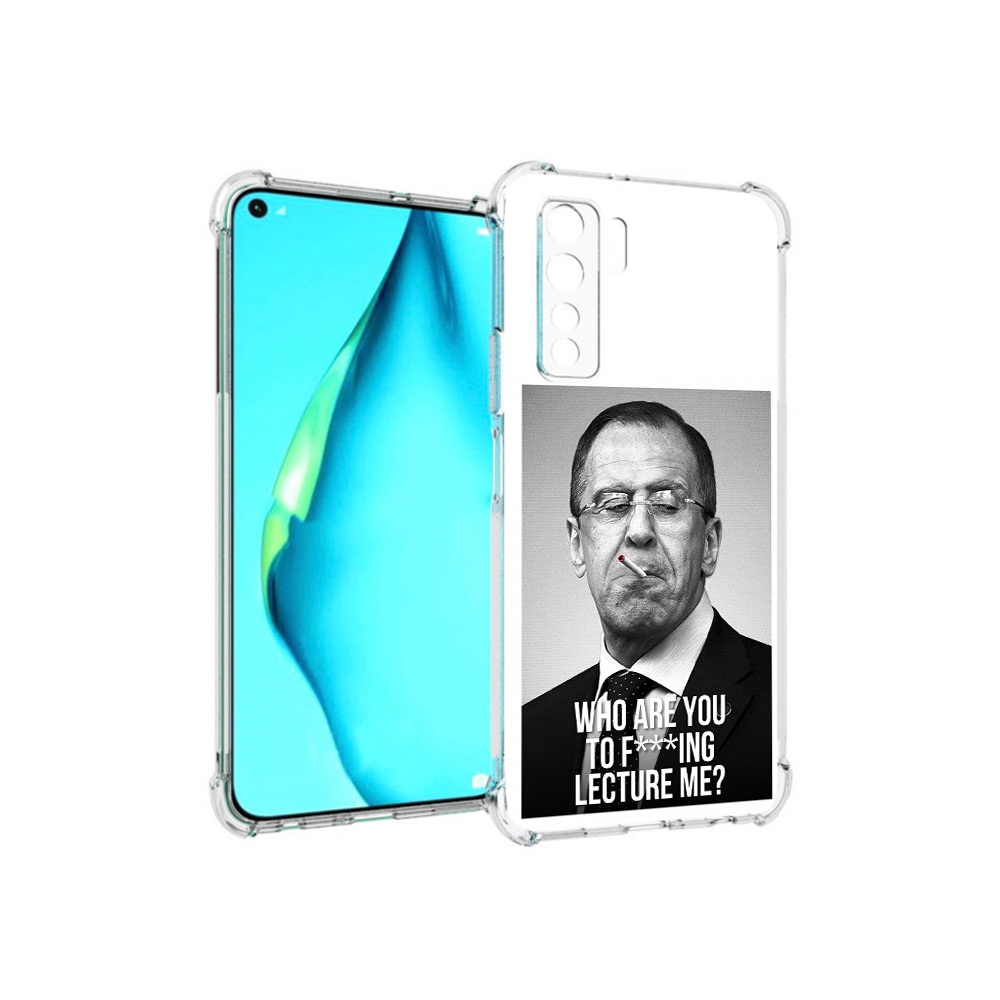 

Чехол MyPads Tocco для Huawei Nova 7 SE лавров, Tocco