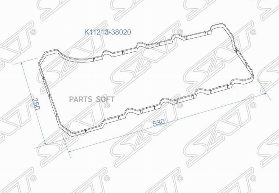 

Прокладка Клапанной Крышки Lexus Lx570 3Urfe 07- Sat K11213-38020