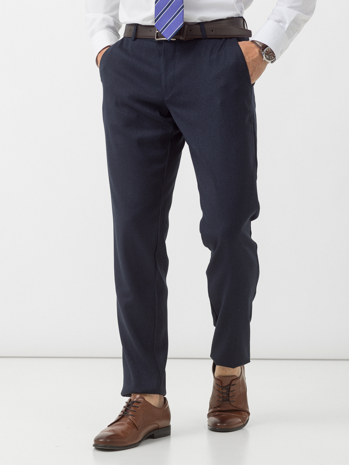 

Брюки мужские DANIEL DIAZ BCh24431 синие 46/182 RU, Синий, BCh24431