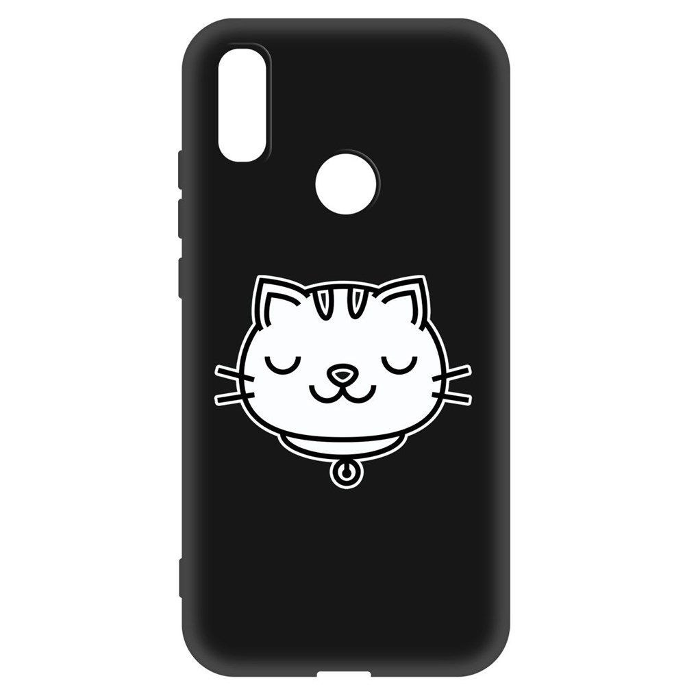 

Чехол-накладка Krutoff Soft Case Черно-белая кошка для Xiaomi Redmi 7 черный