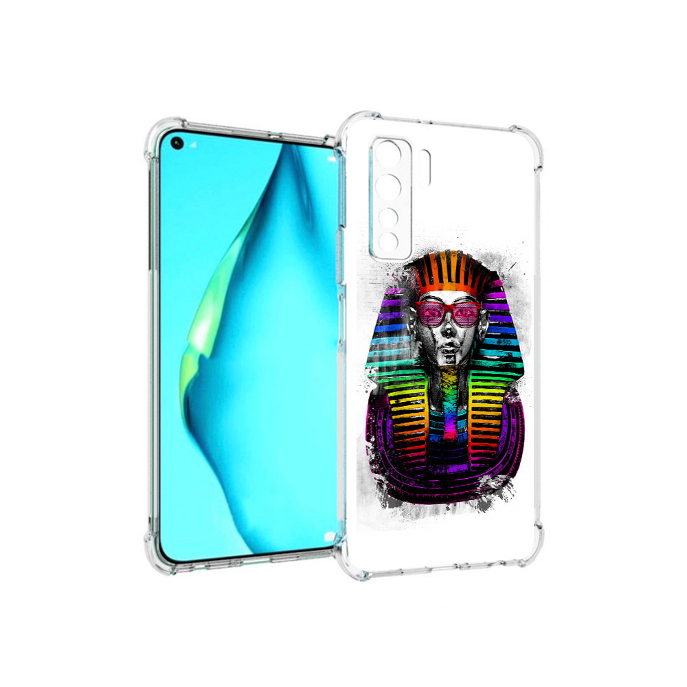 

Чехол MyPads Tocco для Huawei Nova 7 SE модная богиня, Прозрачный, Tocco
