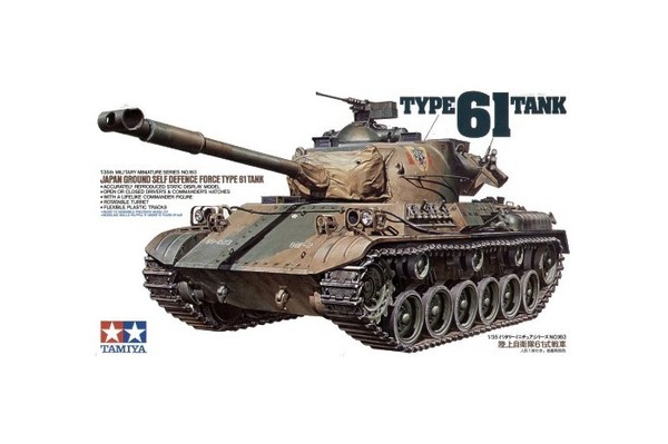 Модель Tamiya 1/35 Japan Type 61 Tank 35163
