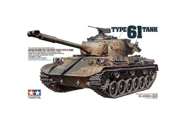 

Модель Tamiya 1/35 Japan Type 61 Tank 35163