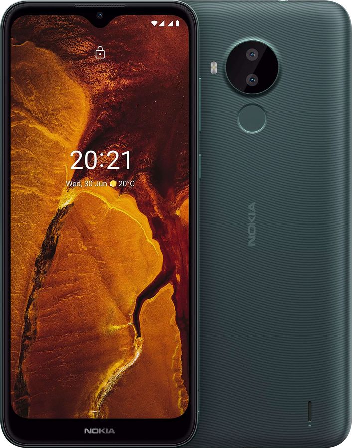 

Смартфон Nokia C30 DS 2/32 GB, зеленый