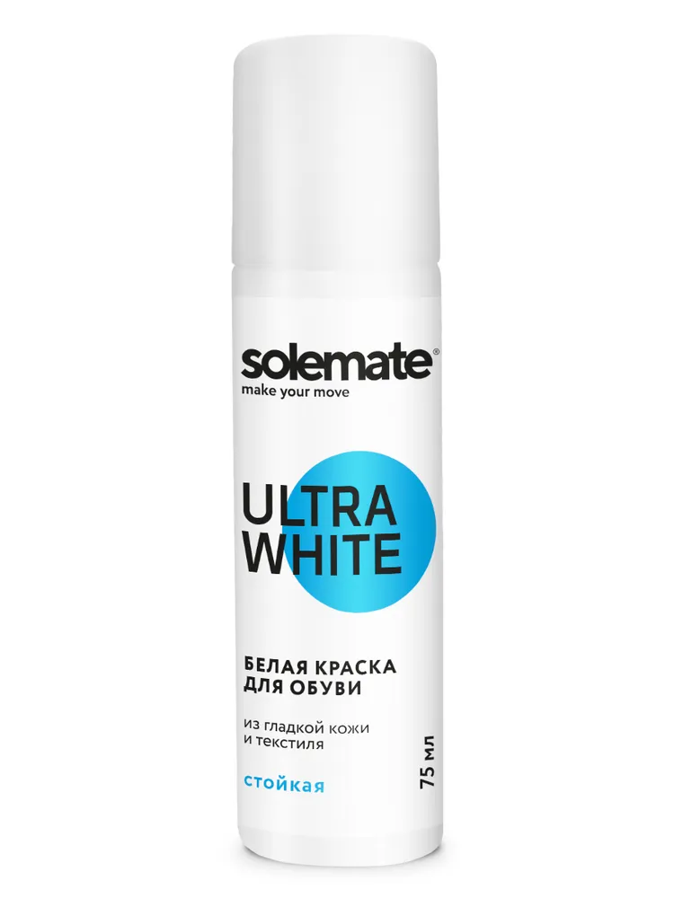 

Краска для белой обуви Solemate SM_UW75 белая, Белый, SM_UW75