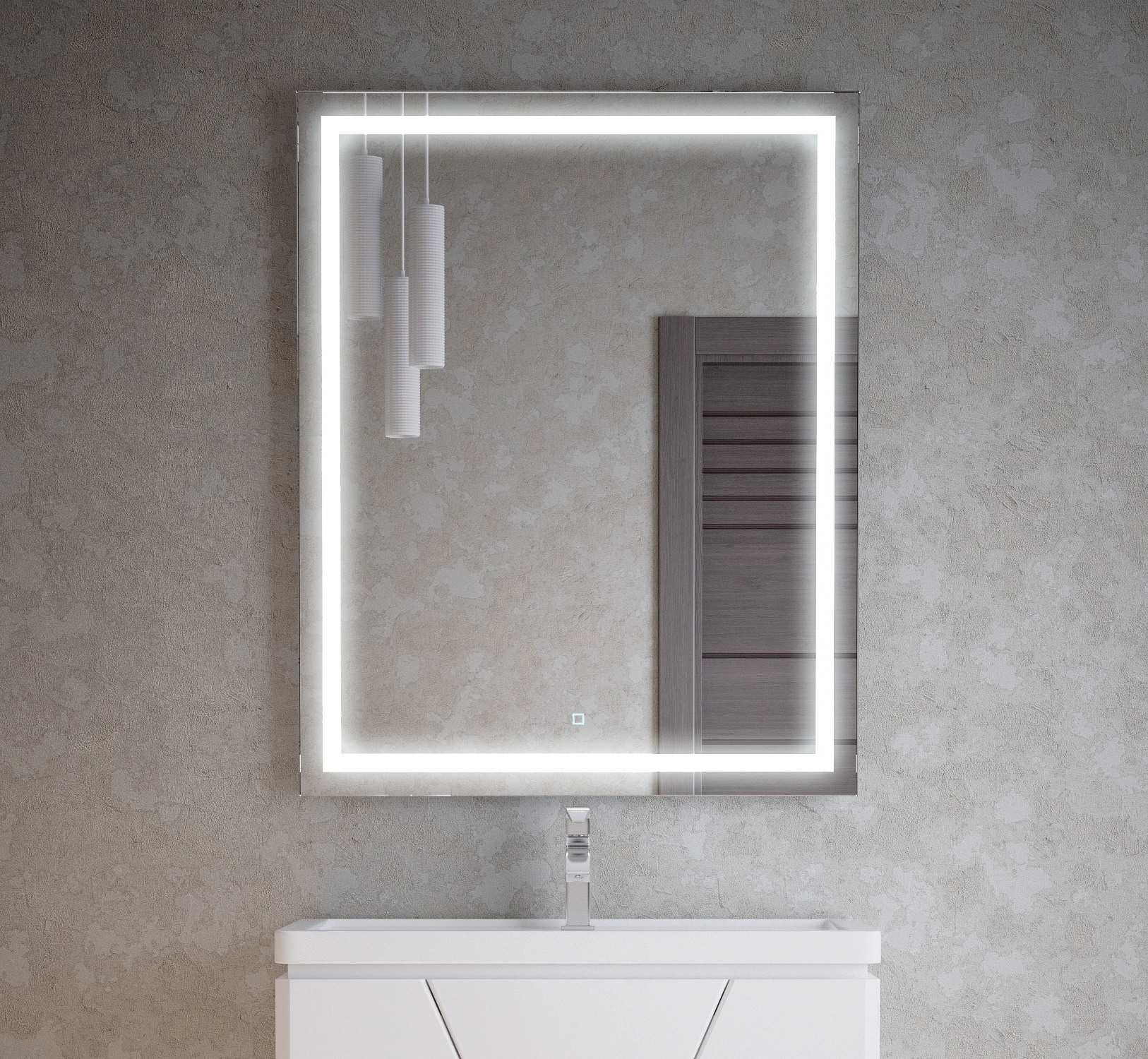 

Зеркало для ванной Corozo Барго 60 LED MSD-00001116, Барго 60 LED