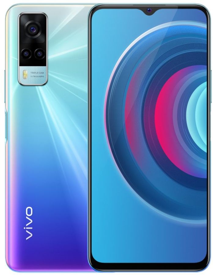 

Смартфон vivo Y53s 6/128Gb, радужное небо
