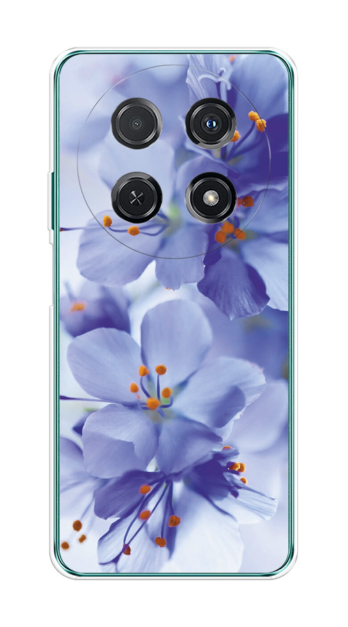 

Чехол на Huawei Nova 12i "Фиолетовые цветки", Фиолетовый;синий, 6123950-1