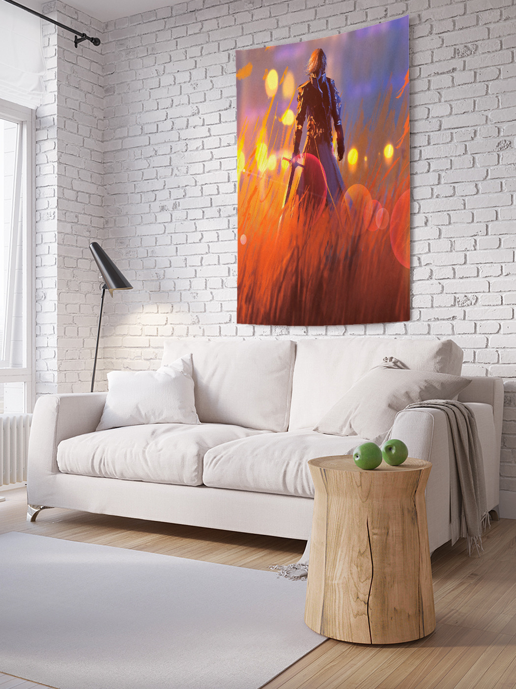 

Вертикальное фотопанно на стену JoyArty Самурай 150x200 см, Самурай