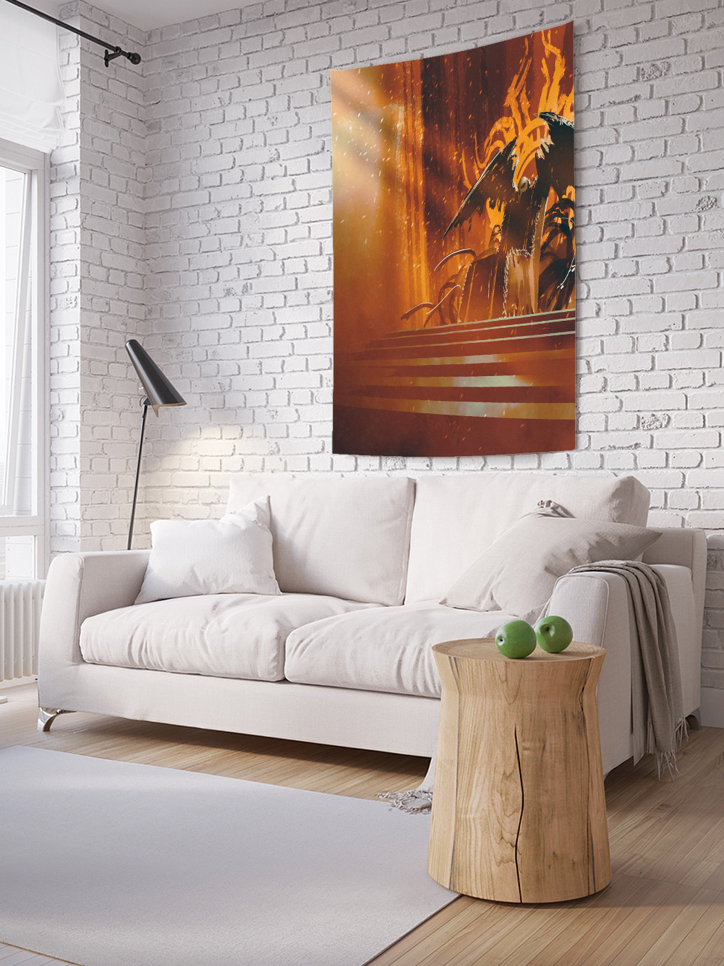 

Вертикальное фотопанно на стену JoyArty Врата ада 150x200 см, Врата ада