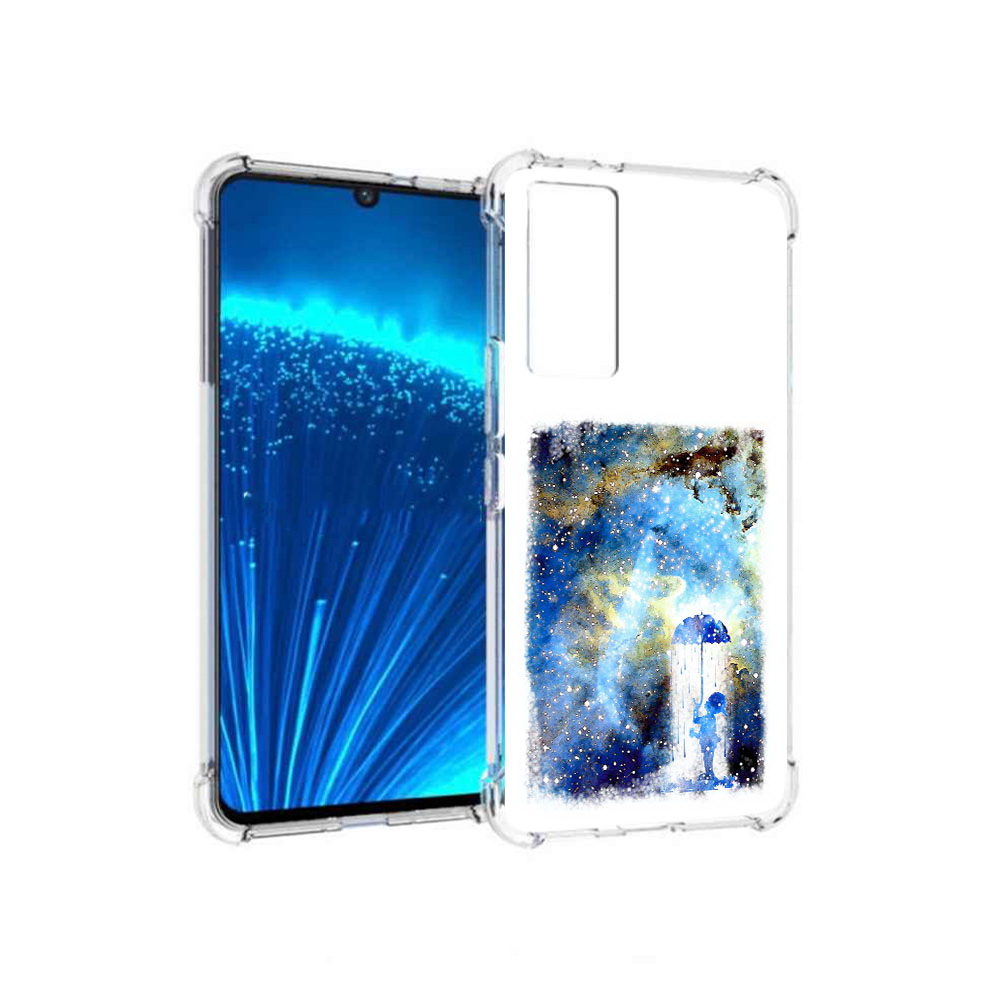 

Чехол MyPads Tocco для Vivo V21E мальчик в небе (PT226954.394.455), Прозрачный, Tocco