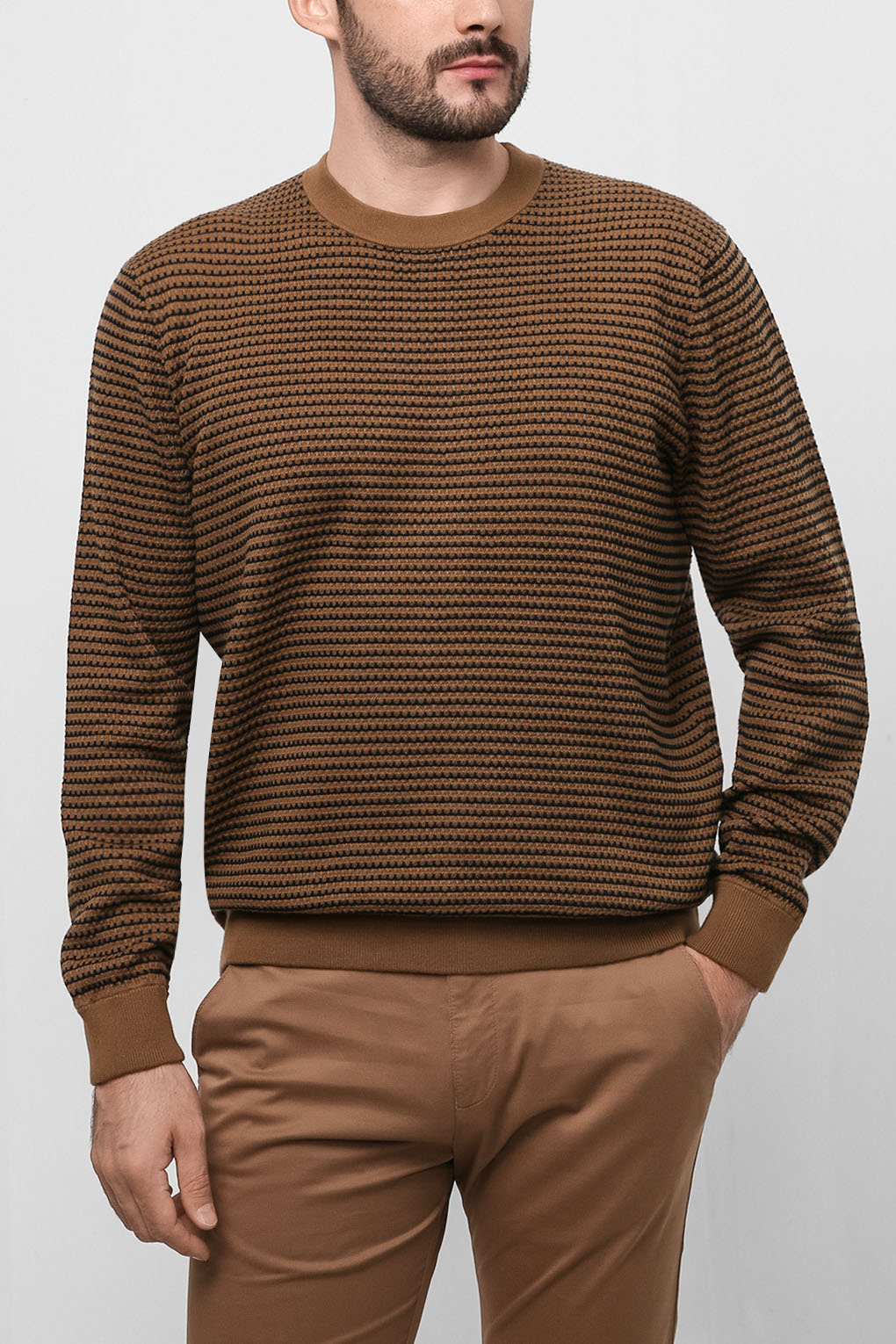 

Джемпер мужской Esprit 101EO2I302 коричневый L, 101EO2I302