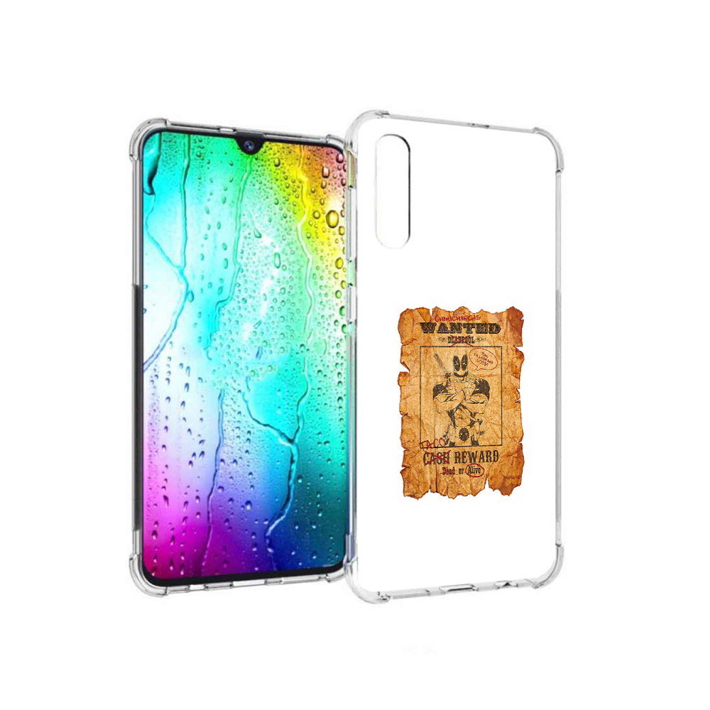 

Чехол MyPads Tocco для Samsung Galaxy A30s дедпул (PT226907.519.317), Прозрачный, Tocco