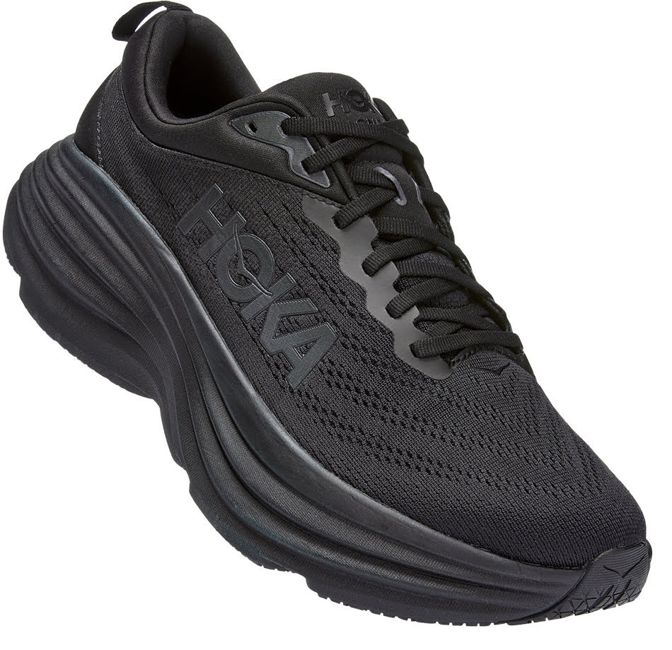 

Кроссовки мужские Hoka Bondi 8 черные 10.5 US, Черный, Bondi 8 WIDE