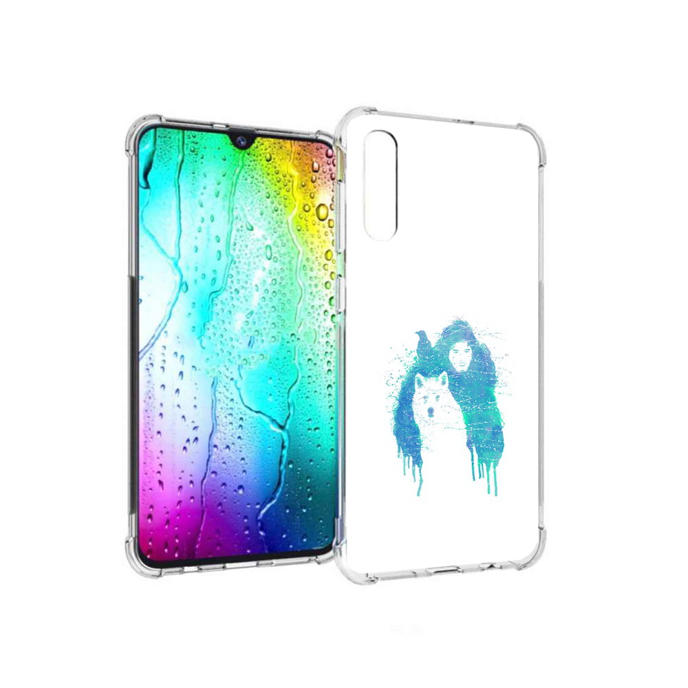 

Чехол MyPads Tocco для Samsung Galaxy A30s джон сноу (PT226907.519.323), Прозрачный, Tocco