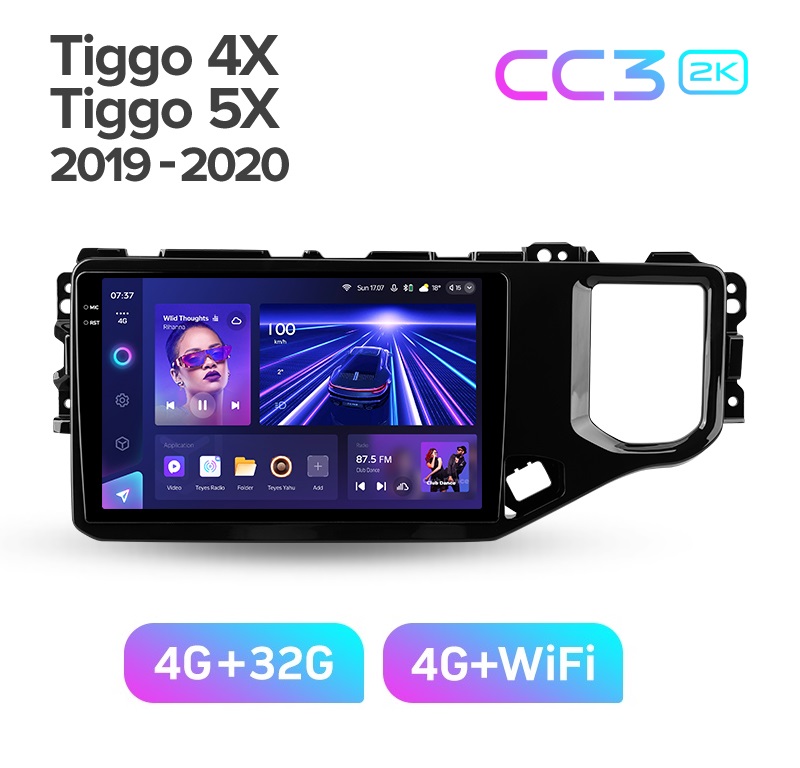 Магнитола TEYES CHERY TIGGO 4X5X 2019-2020 г CC3 2K 432ГБ 3489000₽