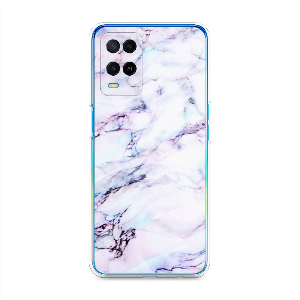 фото Чехол для oppo a54 "радужный мрамор" case place