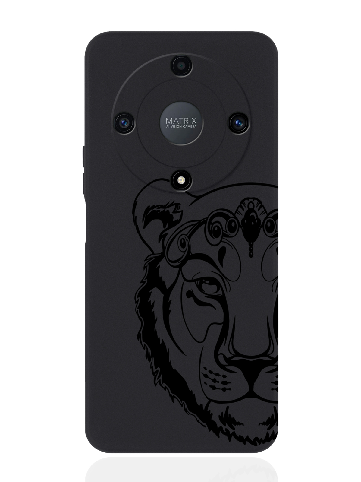 

Чехол MustHaveCase для Honor X9a Львица черный