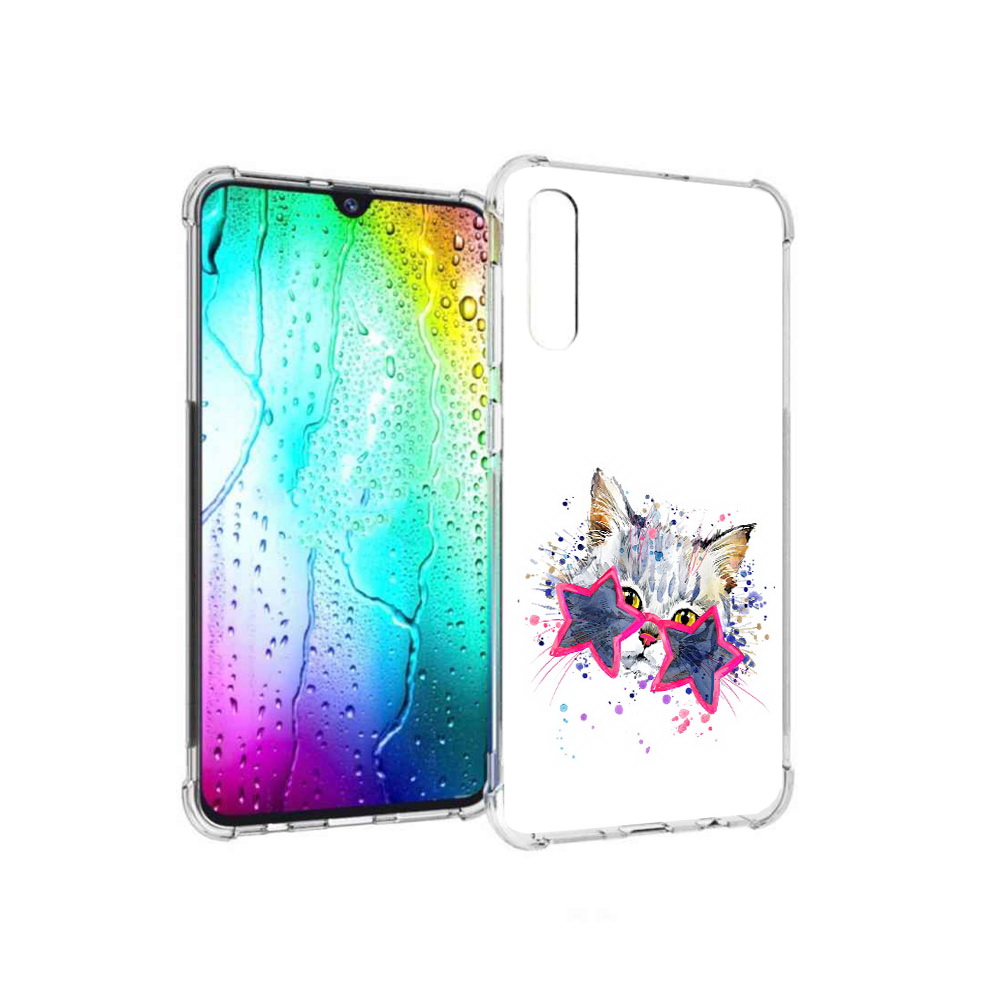 Чехол MyPads Tocco для Samsung Galaxy A30s звездные очки (PT226907.519.353)