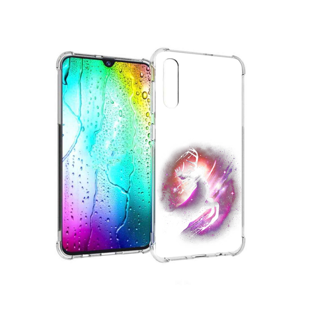 

Чехол MyPads Tocco для Samsung Galaxy A30s звездный олень (PT226907.519.354), Прозрачный, Tocco